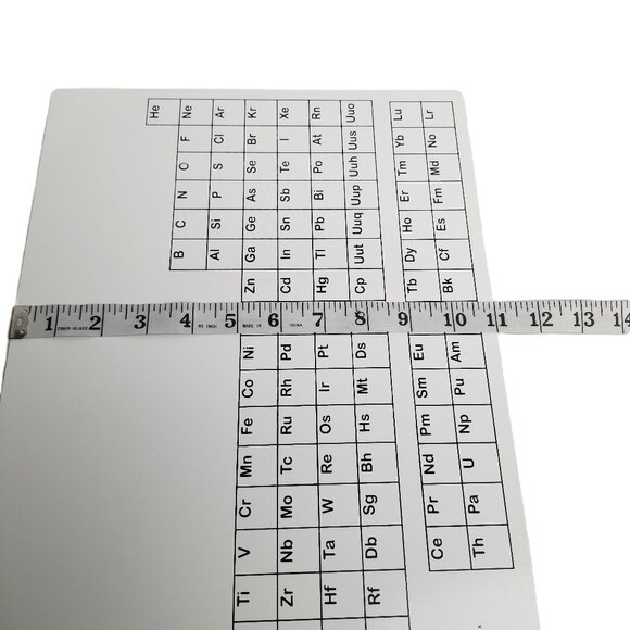 Dry Erase Periodic Table Whiteboard NEW Science Chemistry Teacher Tutor Student - Picture 7 of 7